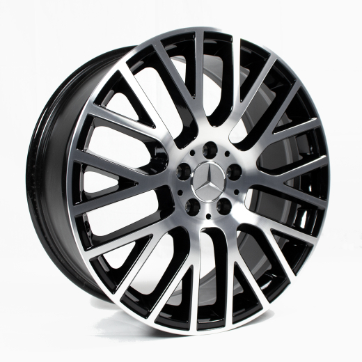 Jantes 20 pouces d'origine Mercedes-Benz X253/C253 noires à rayons en Y | A2534015200-7X23