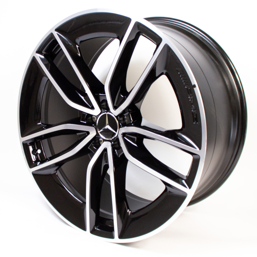Jeu de jantes AMG 22 pouces GLE V167 à 5 doubles branches Mercedes-Benz d’origine | A1674013600/3700-7X23-V167