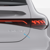 EQE 43 AMG typeaanduiding zilver EQE V295 Origineel Mercedes-AMG