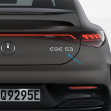 Scritta EQE 53 AMG argento EQE V295 originale Mercedes-AMG