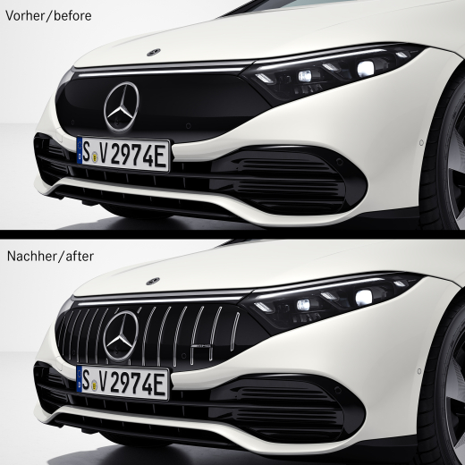 EQS 53 AMG calandre Panamericana originale Mercedes-Benz | EQS53PanamericanaKonfig