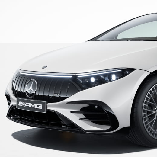 EQS 53 AMG Panamericana grille auto zwart Origineel Mercedes | EQS53-Panamericana-schwarz-K