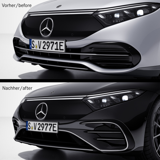 EQS AMG extérieur pare-choc avant retrofit Mercedes-Benz | EQS-Front-K
