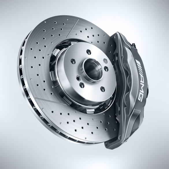 S63 S65 AMG Bremsscheiben Satz hinten S-Klasse W222 Original Mercedes-AMG