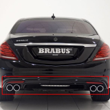 Sistema de escape deportivo Brabus / silenciador trasero Mercedes-Benz Clase S W222