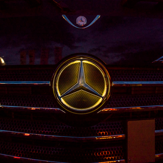 Estrella iluminada Actros 4 5 Arocs Antos original Mercedes-Benz | B668300