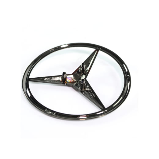 Estrella Mercedes paquete Night negro cromo portón trasero GLC X254 Original Mercedes-Benz | A2548173400-B