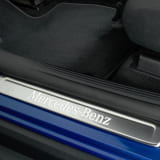 Estriberas coche CLA Shooting Brake X178 plateadas iluminadas Original Mercedes-Benz