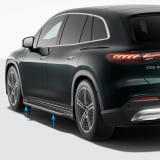 Estribos EQS SUV X296 aspecto aluminio Original Mercedes-Benz