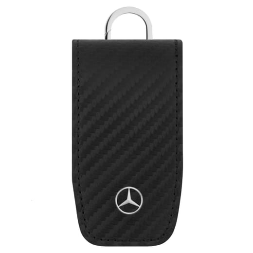 Étui à clés en cuir de vachette carbone Original Mercedes-Benz Collection | B66959924