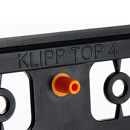 Support de plaque d’immatriculation Klipp Top 4 | 5400300