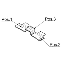 Automatten velours achter CLE A236 Cabrio zwart Origineel  - | A2366803201 9K26