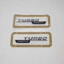 Turbo 4MATIC opschrift set AMG A 45 A-Klasse W176 Original – | A45-AMG-4MATIC-Schriftzug