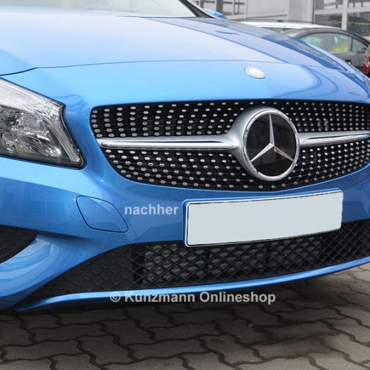 Diamant grille auto A-Klasse W176 origineel Mercedes-Benz | A1768802083 9982