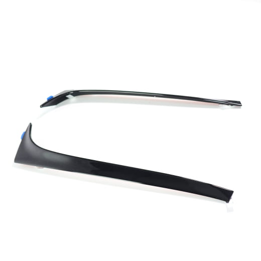 Flaps de becquet VW Golf 7 VII noirs Original Volkswagen | Golf7-TGI-Spoilerflaps