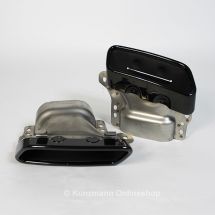 A45 AMG uitlaatsierstukken | A-Klasse W176 | AMG Night-paket | W176-AMG-Night-Blenden