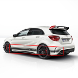 Bande décorative latérale en film A45 AMG Edition 1, Classe A W176, original Mercedes-Benz