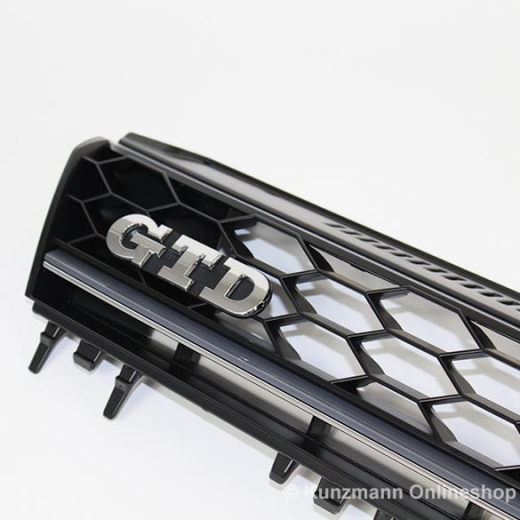 Calandre VW Golf 7 VII GTD aspect alvéolaire | Original Volkswagen | 5G0853651AKBTV