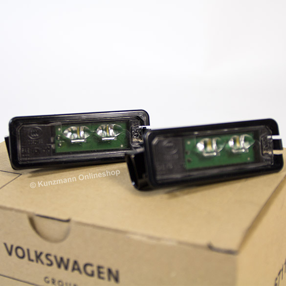 Original Volkswagen LED Kennzeichenbeleuchtung Volkswagen Golf 7 VII