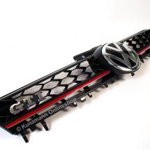 Originele Volkswagen GTI grille auto | VW Golf 7 VII | honig | 5G0853651AJBTU