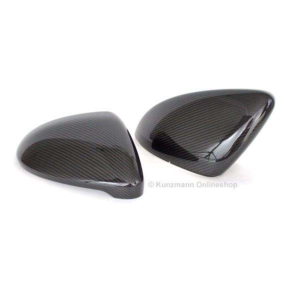 VW Golf 7 VII mirror caps carbon design genuine Volkswagen