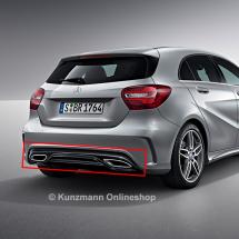 Facelift diffusor A-Klasse W176 AMG styling Origineel Merc~| | W176-Facelift-AMG-Diffusor