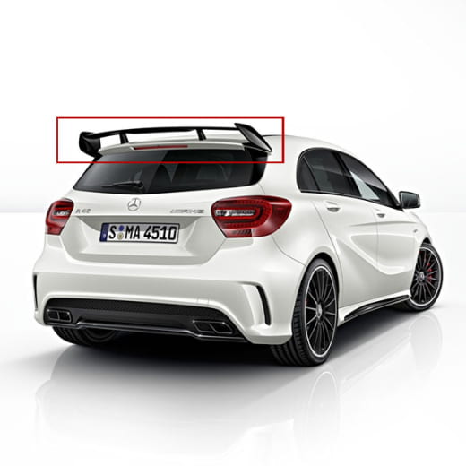 Aileron arrière AMG d’origine | Classe A W176 A 45 AMG | Pack Aero | W176-AMG-Heckfluegel