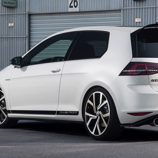 Juego de vinilos Clubsport Golf 7 VII GTI 5 puertas Gris Original Volkswagen | Golf7-GTI-CS-Foliensatz-grau-5-tuerig