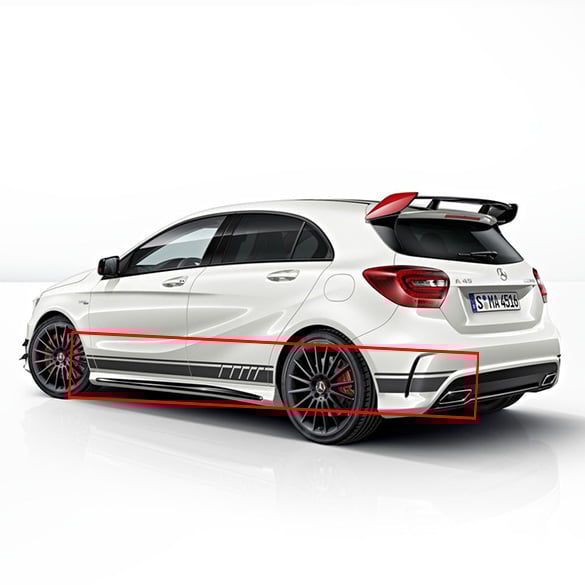 A45 AMG Edition 1 side trim- sheet set A-Class W176 Genuine Mercedes-Benz