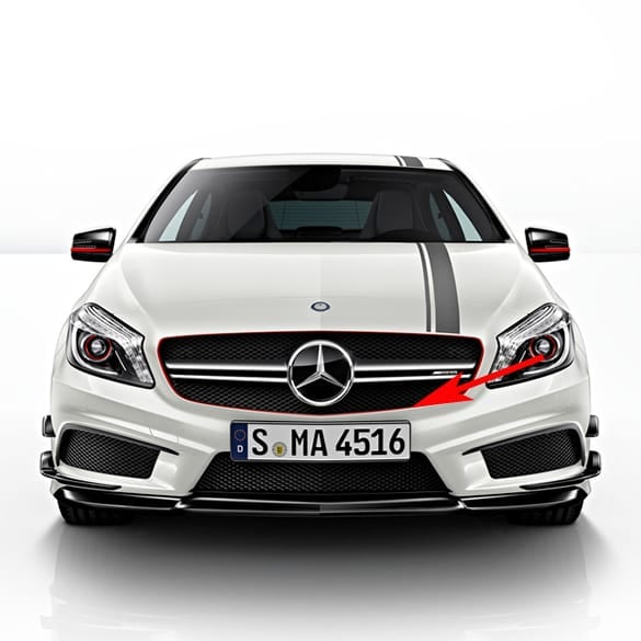 A45 AMG Edition 1 radiator grill trim sheet set Mercedes-Benz A-Class W176