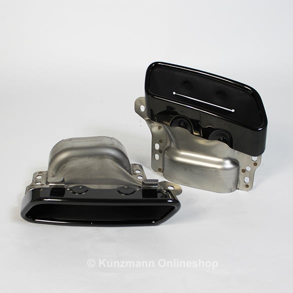 A45 AMG Exhaust | A-Class W176 | AMG Night-Package | genuine Mercedes-Benz | W176-AMG-Night-Blenden A45 AMG Exhaust | A-Class W176 | AMG Night-Package | genuine Mercedes-Benz | W176-AMG-Night-Blenden