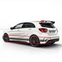 Seitlicher Zierstreifen Foliensatz A45 AMG Edition 1 A-Klasse W176 Original Mercedes-Benz | A45-Edition-seitl.