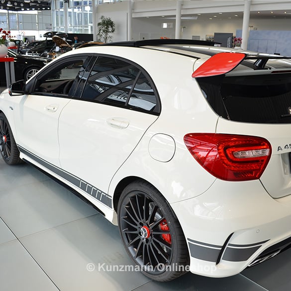 Seitlicher Zierstreifen Foliensatz A45 AMG Edition 1 A-Klasse W176 Original Mercedes-Benz | A45-Edition-seitl.