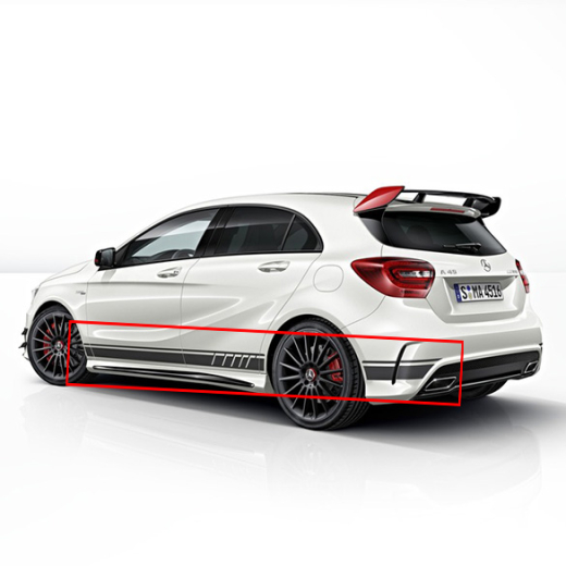 Set pellicole strisce decorative laterali A45 AMG Edition 1 Classe A W176 Original Mercedes-Benz | A45-Edition-seitl.