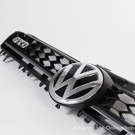 Parrilla GTD VW Golf 7 VII aspecto de panal | Volkswagen original | 5G0853651AKBTV