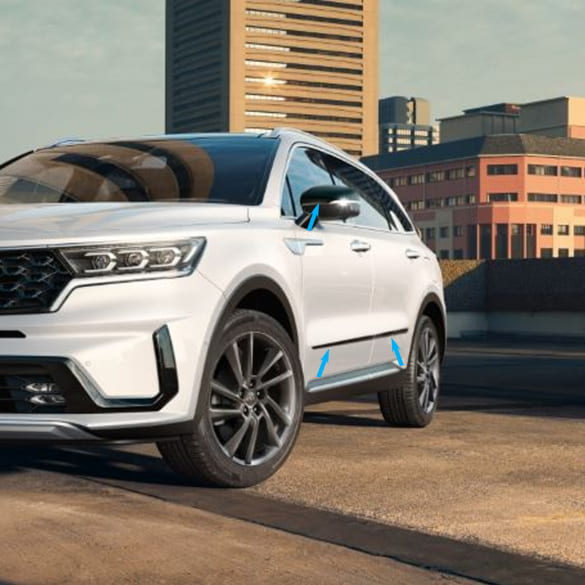 Exterior styling kit KIA Sorento MQ4 piano black 7-piece set genuine KIA