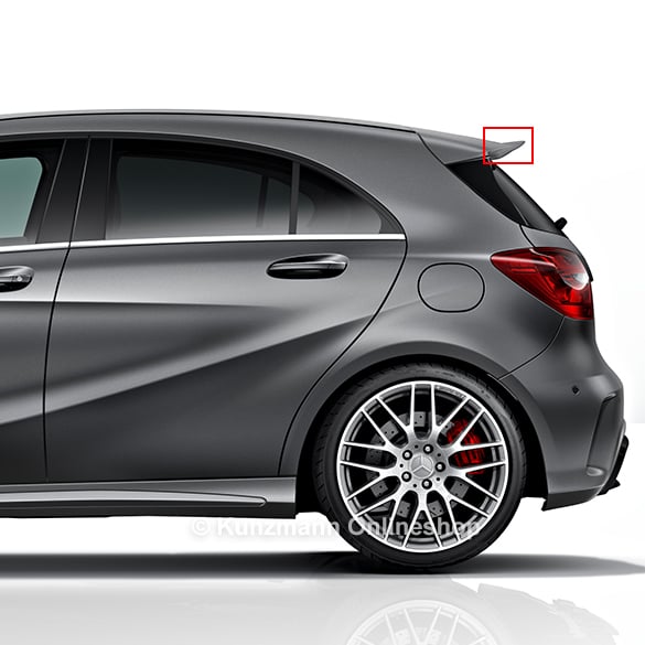 A45 AMG Facelift Heckspoilerlippe, Dachspoiler, W176 A-Klasse, Mercedes-Benz