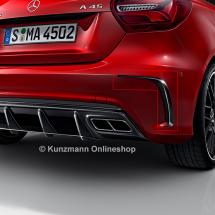 AMG aero flaps A45 AMG facelift A-Klasse W176 Origineel Merc | A45-Facelift-Heck-Flaps