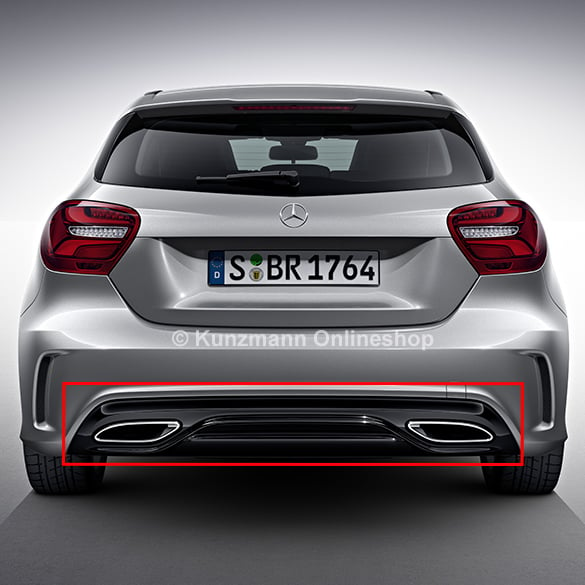 AMG Styling Diffusor A-Class W176 facelift original Mercedes-Benz