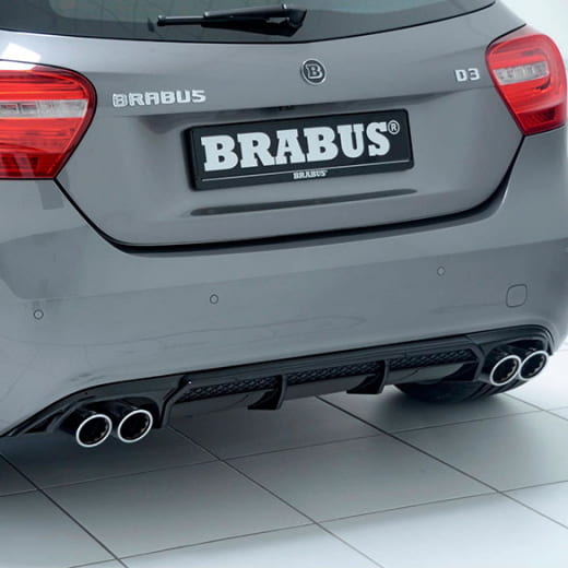 Paragolpes trasero original Brabus Mercedes-Benz Clase A W176 sin paquete AMG | 176-400-00