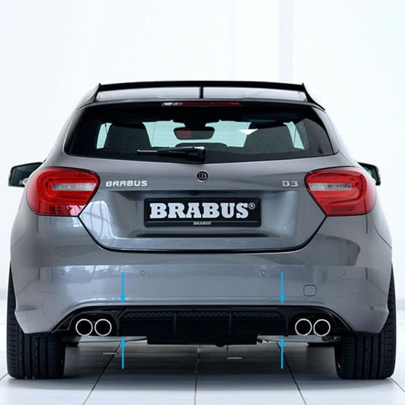 Brabus rear bumper A-Class W176 without AMG package genuine Mercedes-Benz | 176-400-00