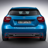 Difusor Urban Clase A W176 restyling original Mercedes-Benz