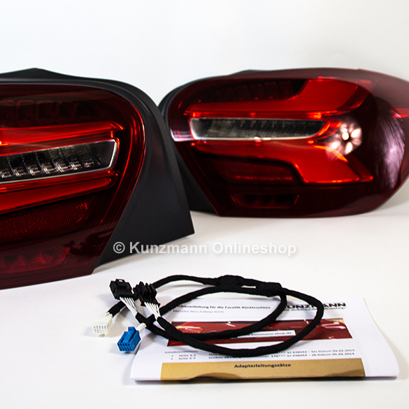 Facelift rear lights A-Class W176 Genuine Mercedes-Benz  | W176-Facelift-Heckleuchten