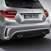 W176 AMG rear bumper | Genuine Mercedes-Benz A-Class | AMG-Styling | W176-AMG-Heck