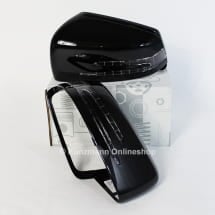 Spiegelkappen Satz Schwarz Original Mercedes-Benz Sport  | A2128100079-B