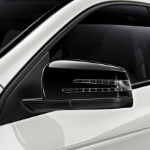 Set spiegelkappen zwart origineel Mercedes-Benz Sport | A2128100079-B