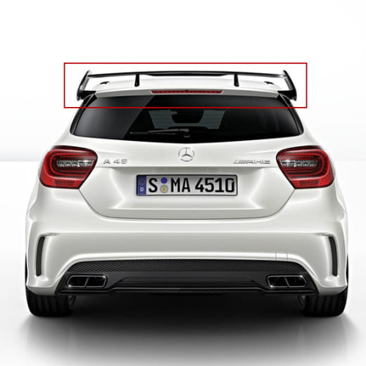 Original AMG alerón trasero | Clase A W176 A 45 AMG | Paquete Aero | W176-AMG-Heckfluegel