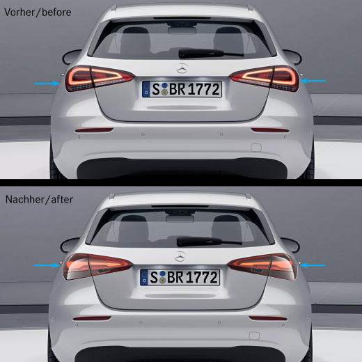 Facelift LED-achterlichten set ombouw A-Klasse W177 | W177-Facelift-LED