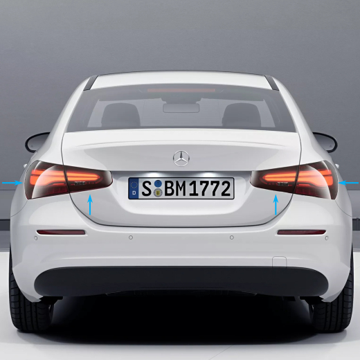 Juego de pilotos traseros LED Facelift para conversión Clase A V177 | V177-Facelift-LED