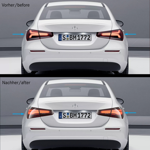 Facelift LED rear light set retrofit A-Class V177  | V177-Facelift-LED